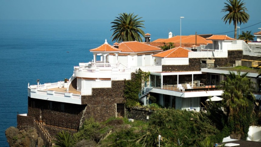 Exkluzivní vila na útesu přímo u moře, Tenerife
