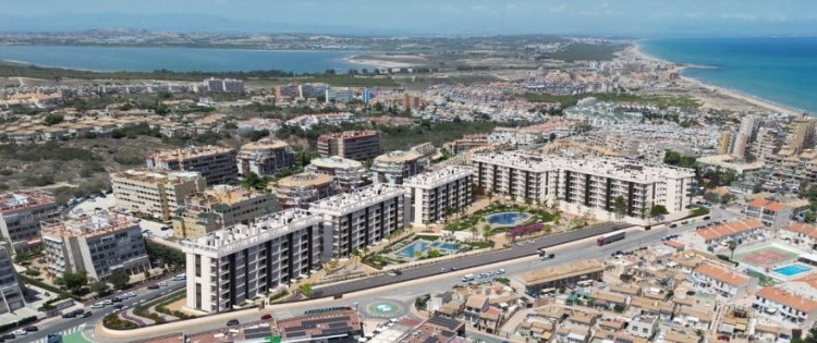 Apartmány v novém projektu na prodej u moře v Torrevieja