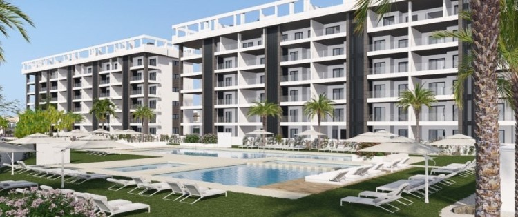 Apartmány v novém projektu na prodej u moře v Torrevieja